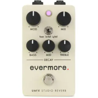 New Pedal: UAFX Evermore Studio Reverb