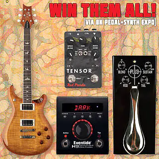 Win a PRS Guitar and 3 Pedals via the BK Pedal & Synth Expo [ENDED]