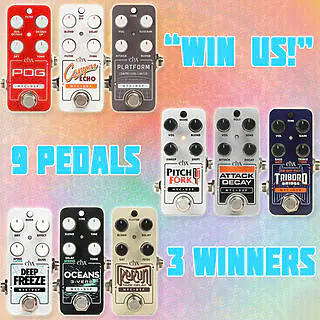 Win 3 Sets of Electro-Harmonics of Pico Pedals