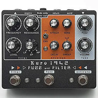 New Pedals: Kuro Custom Audio 1942 Fuzz + Filter