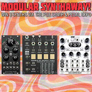 Win 2 Eurorack Modules and a Pocket Synth through the PDX Synth & Pedal Expo
