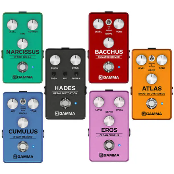 Gamma Pedals Guitar Center's New Pedal Line Delicious Audio